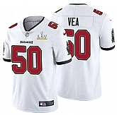 Nike Men & Women & Youth Buccaneers 50 Vita Vea White 2021 Super Bowl LV Vapor Untouchable Limited Jersey,baseball caps,new era cap wholesale,wholesale hats